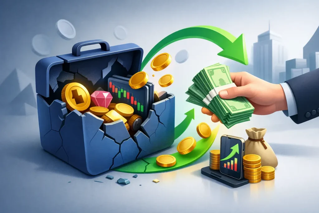 استرجاع أموال المحفظة الاستثمارية الوهمية استرجاع أموال المحفظة الاستثمارية الوهمية