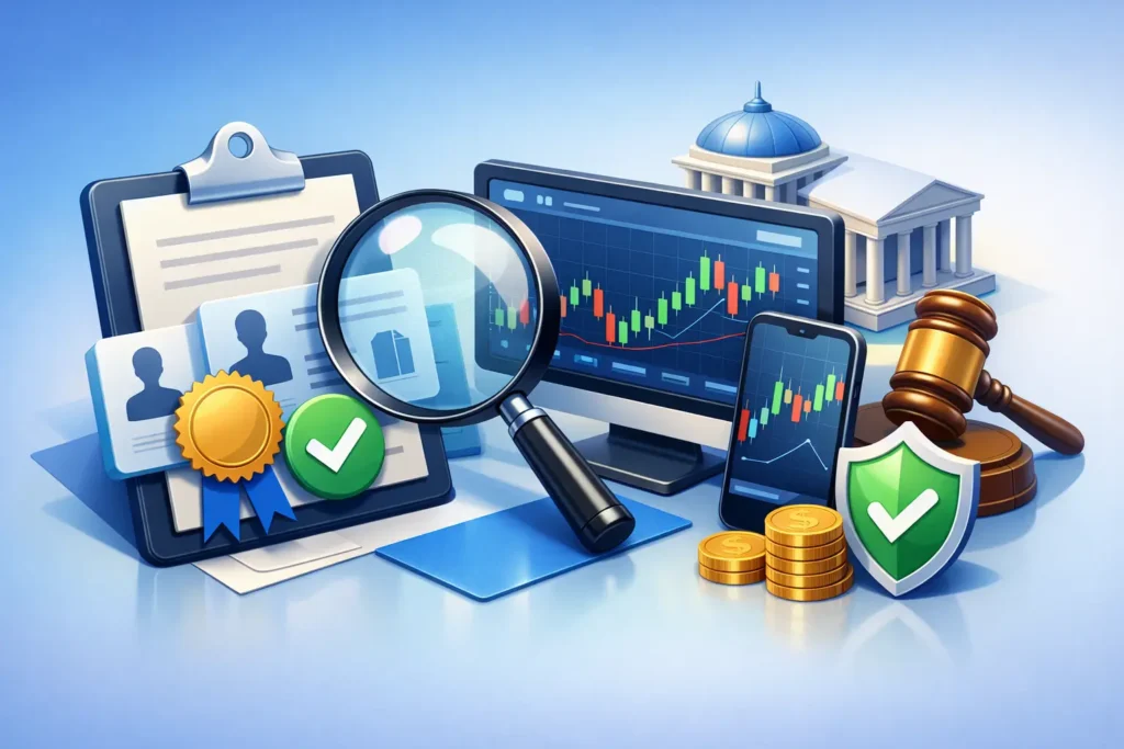 كيف أتحقق من ترخيص شركة تداول؟