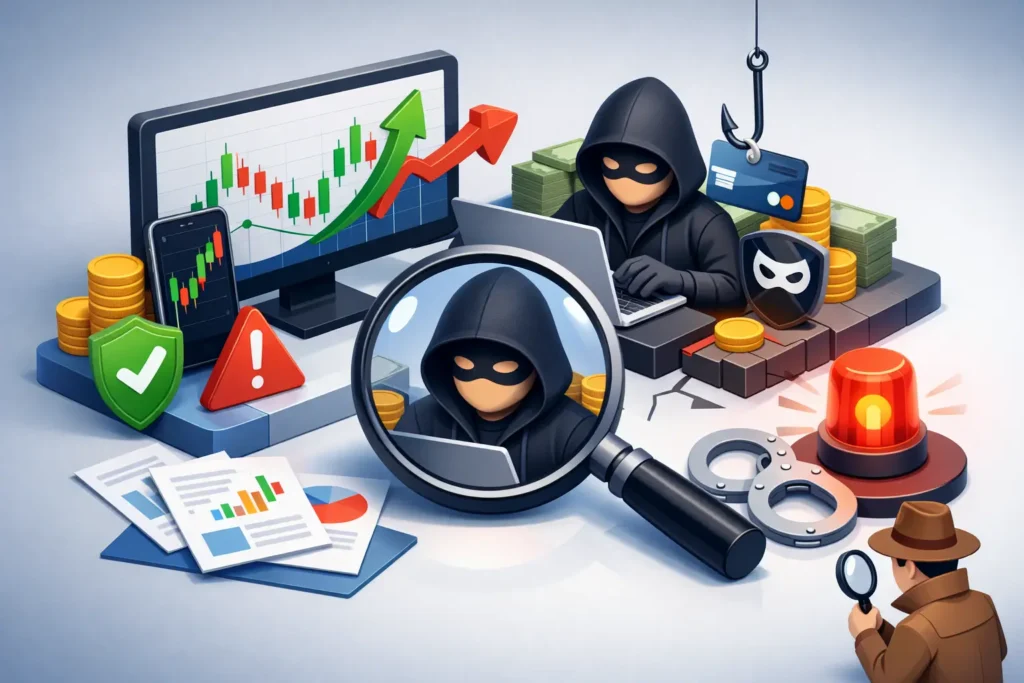كيف تكشف شركات التداول النصابة بسرعة