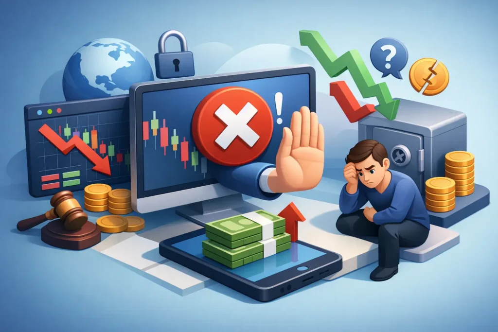 دليل التعامل مع رفض السحب من شركات التداول